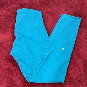 lululemon athletica Blue Leggings